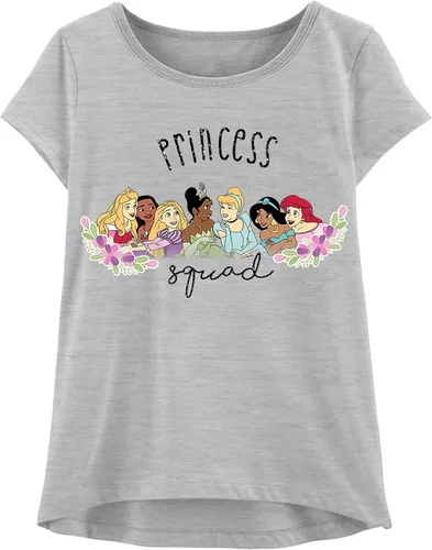 Vista 7 de Camiseta de Niñas de Princesas Disney (Conjuntos) Jasmín Ariel Tiana Blancanieves Bella Rapunzel Cenicienta Mulan Aurora Moana Ropa