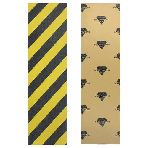Vista 19 de Black Diamond Hoja de cinta adhesiva para monopatín 9" x 33" (Negro/Blanco)