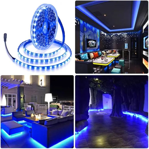Vista 7 de Alitove 5050 - Tira de luces Led, Negro, ALT-5B300WPBK
