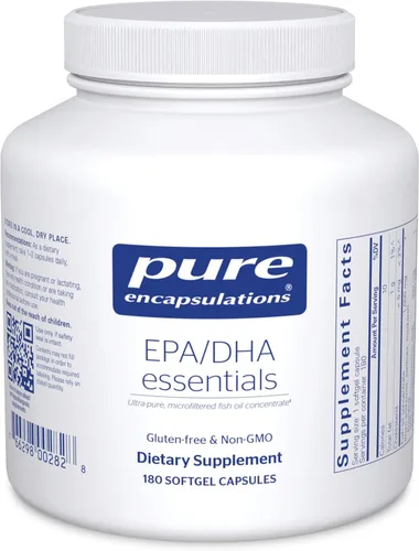 Vista 8 de Pure Encapsulations EPA/DHA Essentials - Suplemento concentrado de aceite de pescado para apoyar la salud cardiovascular* - Suplemento premium