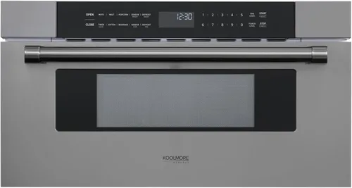Vista 22 de KoolMore Reserve 24 pulgadas 1.6 pies cúbicos Horno microondas de convección integrado con 10 niveles de potencia, cocinado por sensor, hornear