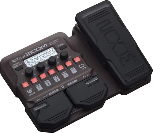 Vista 5 de Zoom A1X Cuatro efectos acústicos múltiples con pedal de expresión