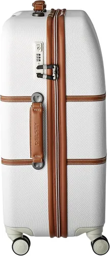 Vista 5 de DELSEY Paris Chatelet - Equipaje de cubierta dura con ruedas giratorias, champagne blanco ), 401670810-15