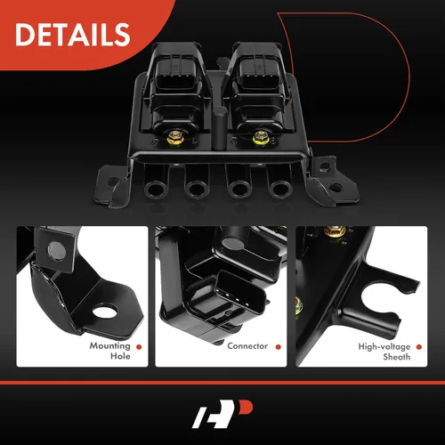 Vista 5 de A-Premium Paquetes de bobinas de encendido del motor compatibles con Mazda Miata 1994-1995
