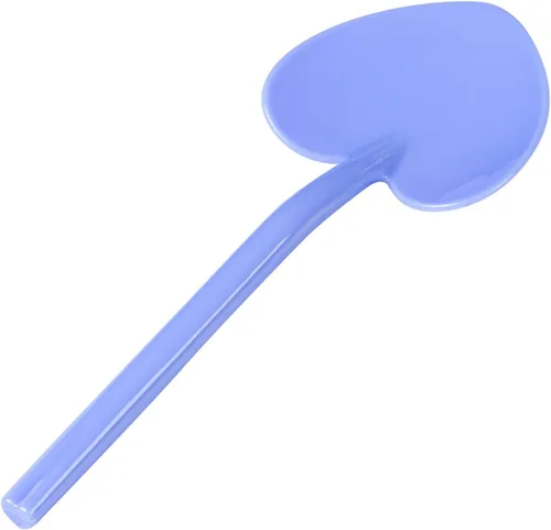 Vista 16 de Restaurantware Cucharas de corazón de 3.5 pulgadas x 1.25 pulgadas, 500 mini cucharas de plástico desechables, en forma de corazón para postres