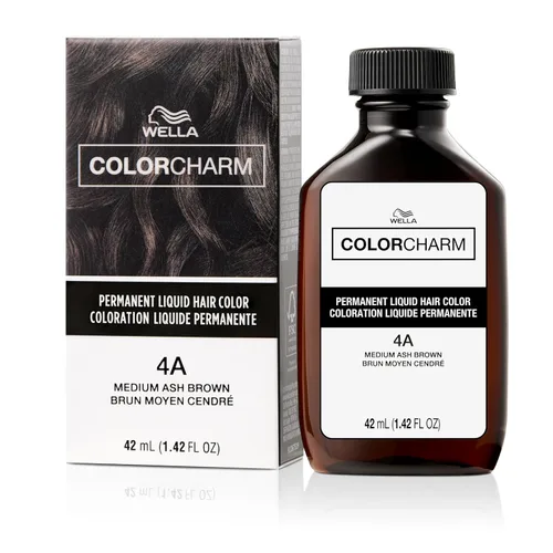 Vista 16 de WELLA Color Charm - Tinte líquido permanente para el cabello para cobertura de canas, color marrón