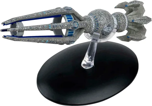 Vista 2 de eaglemoss Réplica de la nave estelar Star Trek Barco de armas temporales Krenim