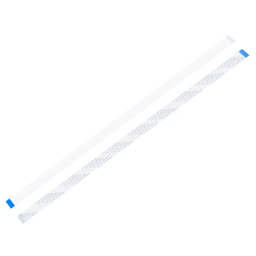 Vista 24 de uxcell Cable plano flexible FFC, 5 clavijas de 0.020 in de paso de 1.181 in, FPC FFC, cable de cinta flexible para TV LCD, audio de coche