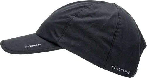 Vista 9 de SEALSKINZ Unisex Langham Waterproof All Weather Cap Negro