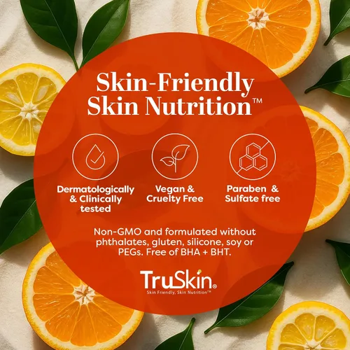 Vista 8 de TruSkin Exfoliante Facial Suave con Vitamina C - Exfoliante Diario Iluminador para Todos los Tipos de Piel - Suaviza y Alisa la Piel con Vitamina C