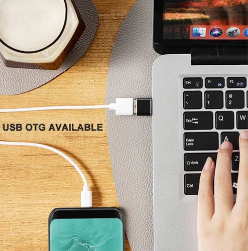 Vista 4 de Adaptador USB C a USB A, USBC macho a una hembra 3.0 OTG MacBook Pro/Air, convertidor USB tipo C Thunderbolt 3 para Apple iPhone 16 15, unidad