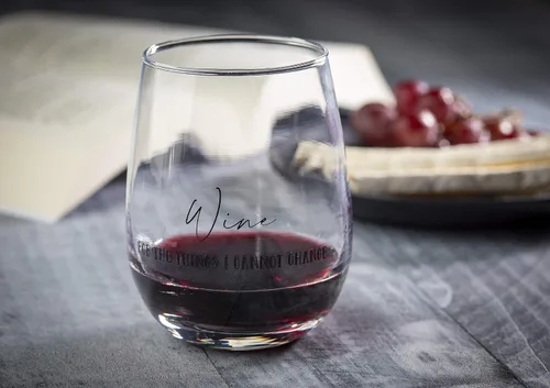 Vista 5 de Juego de taza de café de regalo, taza blanca y copas de vino sin tallo para compañeros de trabajo, mejores amigos, profesores, médicos, enfermeras