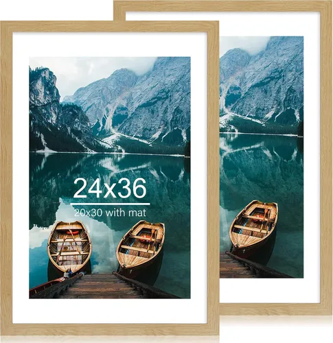 Vista 189 de Hongkee - Juego de 2 marcos de fotos, HK042515-MD5.5X8.5-BK(2PK)