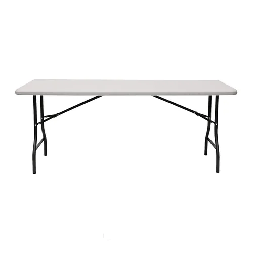 Vista 4 de Iceberg 65213 Mesa plegable industrial indestructable, 30" x 60", granito platino, 2000 libras. Capacidad Platinado