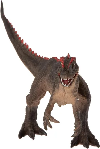 Vista 4 de MOJO - Allosaurus Función de mandíbula móvil Figura de juguete pintada a mano Colección de vida prehistórica Fiel a la vida y altamente