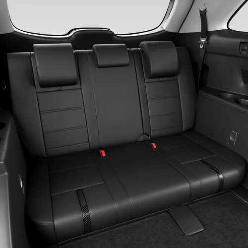 Vista 5 de Xipoo Funda para Asiento de 8 Plazas Compatible con Protector de Asiento de Coche para Toyota Highlander 2014-2019 Reemplazo para Accesorios