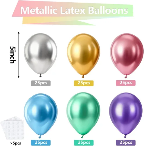 Vista 77 de Bezente Globos Naranjas de Látex para Fiestas - Paquete de 150 Globos de Helio Naranjas Mate Pequeños de 5 Pulgadas para Decoraciones de Fiestas