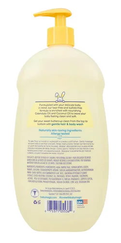 Vista 10 de Baby Magic Jabón y champú 2 en 1, caléndula y coco, aceite de caléndula y aceite de coco, 30 onzas líquidas