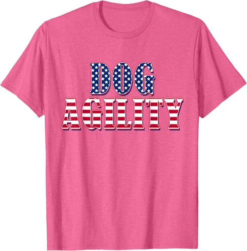 Vista 25 de Dog Agility American Flag - Camiseta de agilidad para perros, Negro