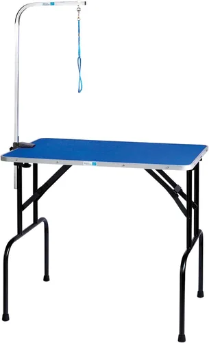 Vista 5 de Master Equipment Mesa de aseo con brazo de aseo de 36 pulgadas, 30 x 18 pulgadas, morado
