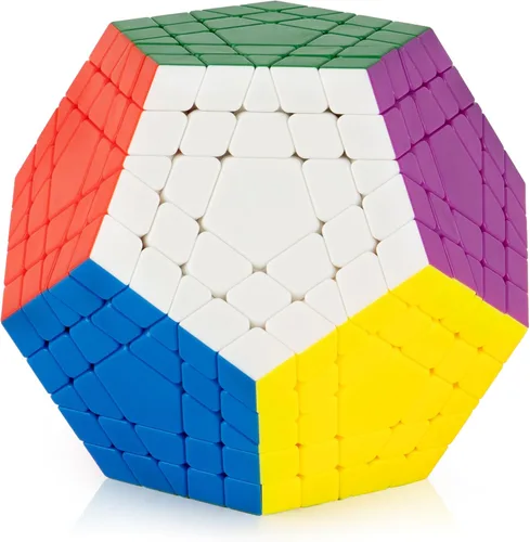 Vista 9 de Cubo de velocidad Megaminx de 2x2, 3x3, 5x5, sin pegatinas, ideal para regalar en botas navideñas