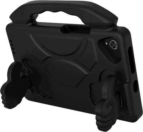 Vista 4 de SaharaCase - Funda a prueba de niños para Samsung Galaxy Tab A7 Lite (2021) [parachoques a prueba de golpes] resistente protección infantil Negro