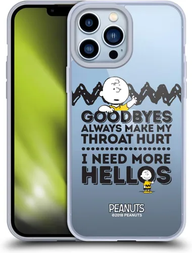 Vista 90 de Head Case Designs Funda de gel suave con licencia oficial de Peanuts Autumn Charlie Brown compatible con Apple iPhone 7 Plus/iPhone 8 Plus