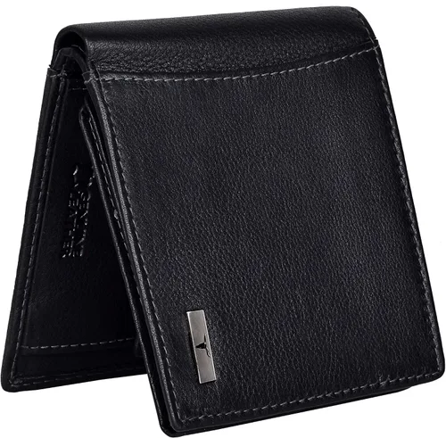 Vista 6 de Urban Forest Oliver Cartera de cuero para hombre, Negro -, Contemporáneo