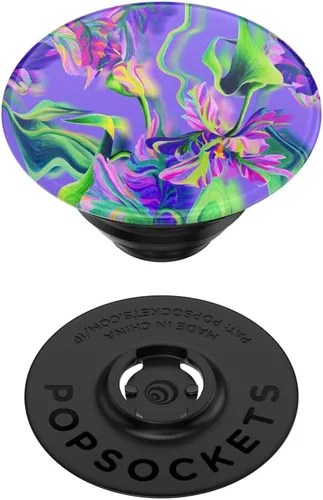 Vista 4 de PopSockets - Agarre para teléfono con soporte expandible, agarre adhesivo, Bleary