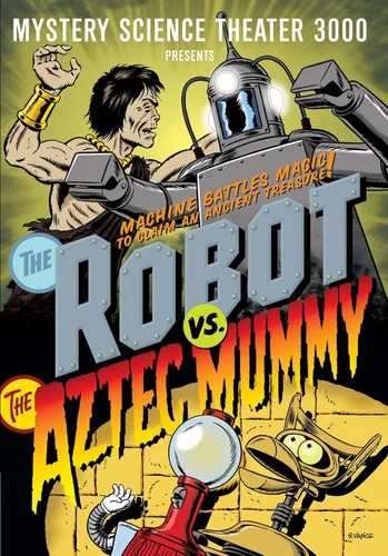 Vista 4 de Mystery Science Theater 3000 - Volume XV (The Robot vs. the Aztec Mummy The Girl in Lovers Lane Zombie Nightmare Racket Girls)