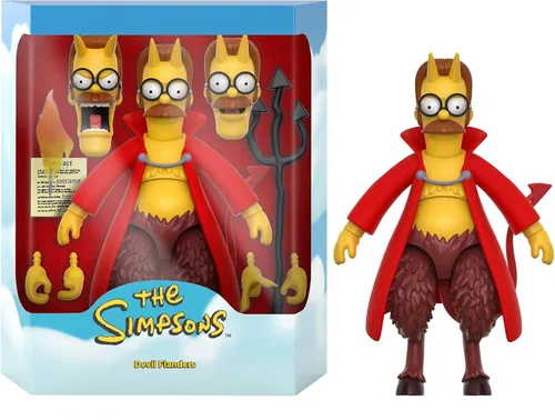 Vista 7 de Super7 Ultimates The Simpsons Bartman - Figura de acción de Los Simpson de 7 pulgadas con accesorios, colección clásica de programas de televisión