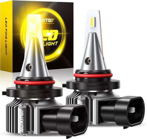 Vista 8 de AUXITO Bombillas LED antiniebla 880/899/893, 3000 K, amarillo dorado, 18000 lm, kit de luces antiniebla ámbar 1000% más brillantes, repuesto OEM 1:1