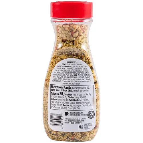 Vista 11 de McCormick Ensalada Toppins Ajo Asado César, 4.12 oz (Paquete de 6)