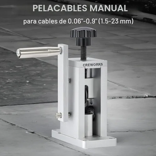 Vista 8 de Máquina pelacables manual para cables de 0.06 "-0.9", orificio