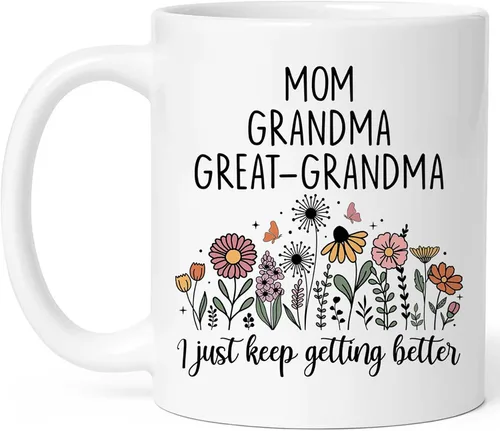 Vista 10 de Regalos de Navidad para tía, taza de té de mi tía favorita, taza divertida de la mejor tía de 11oz - Perfecta para cumpleaños, Navidad para tía