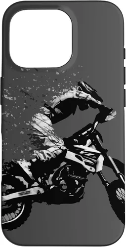 Vista 20 de Motocross Jumping Dirt Bike Rider Vintage Enduro Case for iPhone 17