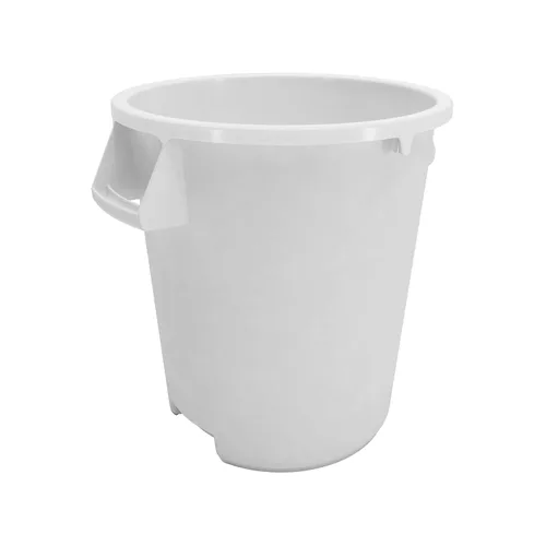 Vista 10 de SPARTA Bronco - Contenedor de basura redondo para desechos, 10 galones, color negro, paquete de 6