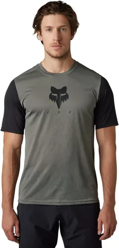 Vista 9 de Fox Racing Jersey Ranger Tru Dri SS para bicicleta de montaña para hombre Verde oliva