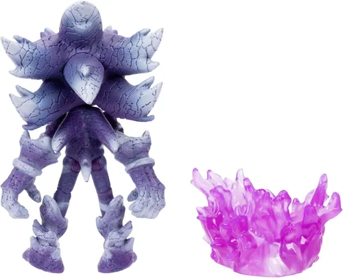 Vista 5 de Sonic the Hedgehog Figura de acción de Mephiles the Dark de 4 pulgadas con accesorio de base de niebla morada. A partir de 3 años