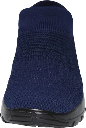 Vista 3 de Ad Tec Zapatos deportivos de malla para mujer Transpirables y cómodos con cojín de aire casual y plataforma de cuña