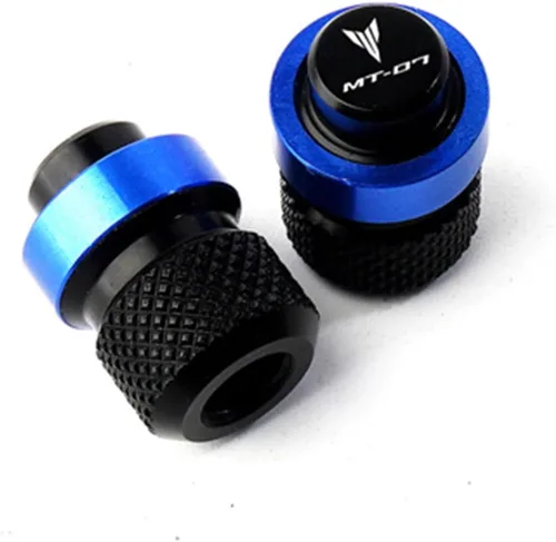 Vista 11 de Soporte lateral para motocicleta, ampliación, tapones de aire para válvula de neumático para Yamaha FZ07 FZ 07 MT07 MT 07 MT-07 MT-07 2014 2023 Rojo