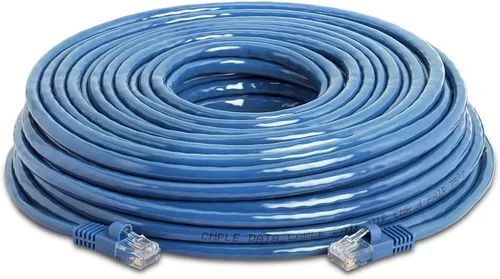 Vista 162 de Cmple - Cable Ethernet Cat5e de 1.5 pies, Cable Patch Ethernet UTP Cat 5e de 350 MHz, Cable LAN de red de 1 Gbps, conectores RJ45, compatible