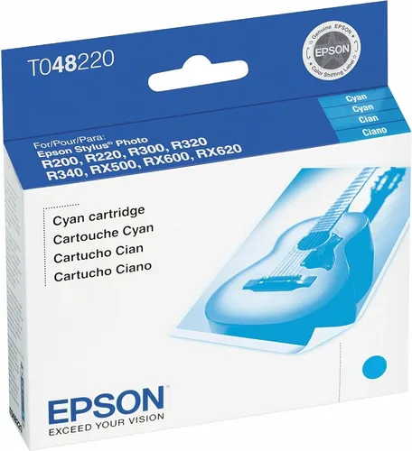 Vista 5 de Epson T048 48, cartucho para impresora de chorro de tinta, Cian NULL