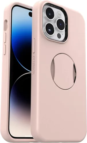 Vista 5 de OtterBox OTTERGRIP Symmetry Series - Funda para iPhone, embalaje no minorista (negro, iPhone 14 Pro Max)