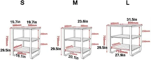 Vista 2 de moisture Soporte para impresora de oficina, estante organizador de copiadoras de gabinete, estante para impresora, carritos y soportes de impresora