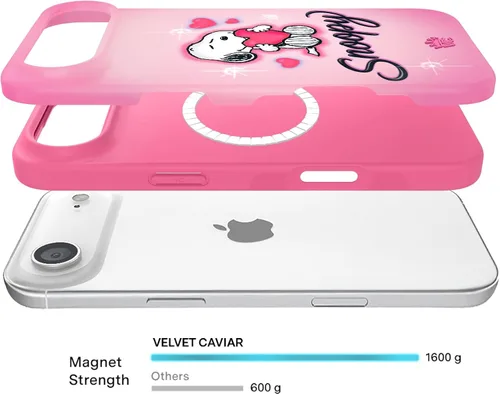 Vista 277 de VELVET CAVIAR Funda para iPhone 15, compatible con MagSafe, probada contra caídas de 10 pies, fundas protectoras de diseño, leopardo color rosa