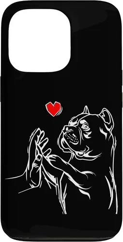 Vista 10 de American Bully Love Cute Pitbull Dog Mom Funny Girls Case for iPhone 17