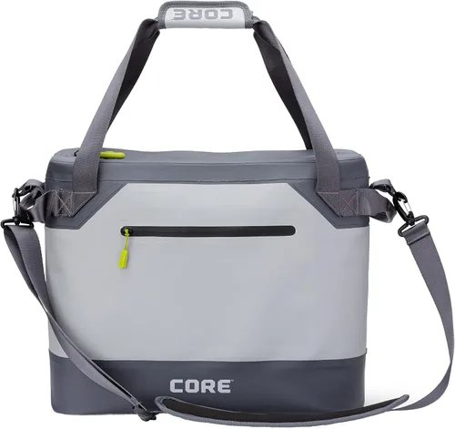 Vista 11 de CORE Insulated Leak Proof Soft Coolers for Camping, Outdoor, Lunch, Travel, Picnic, Beach Accessories / 12 Can / 20 Can / 30 Can / 36 Can Small &