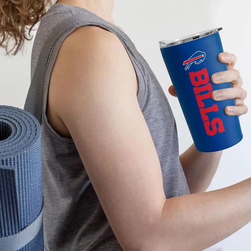 Vista 4 de Rico Industries Vaso de fútbol NFL suave al tacto, fácil agarre