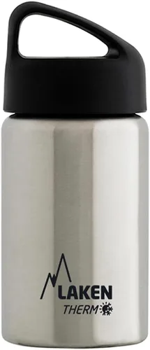 Vista 17 de Laken Thermo Classic - Botella de agua de acero inoxidable aislada al vacío de boca ancha Azul